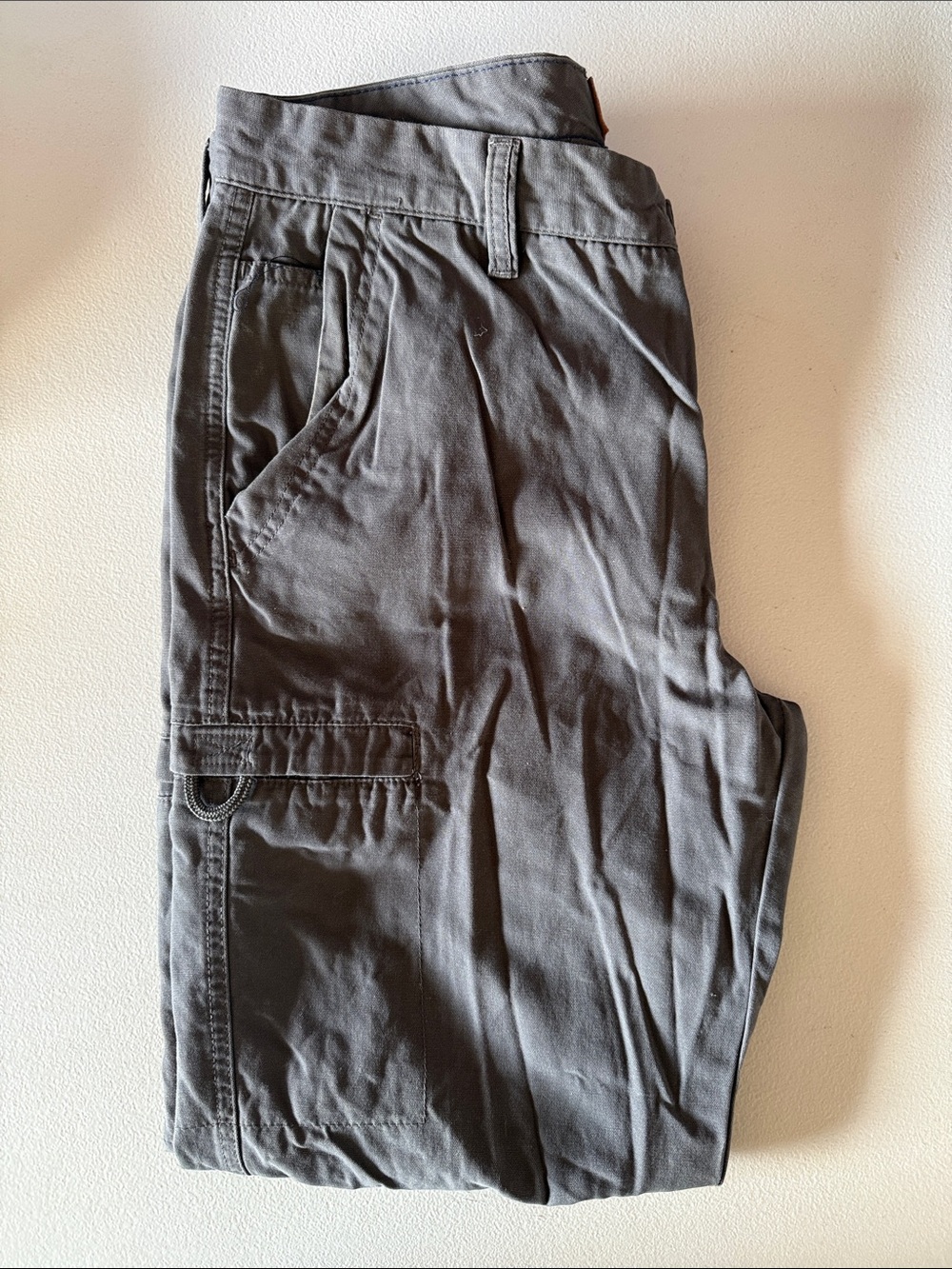 Clear Water Outfitters Men's Cargo Pants in Dark Gray  36 / 32